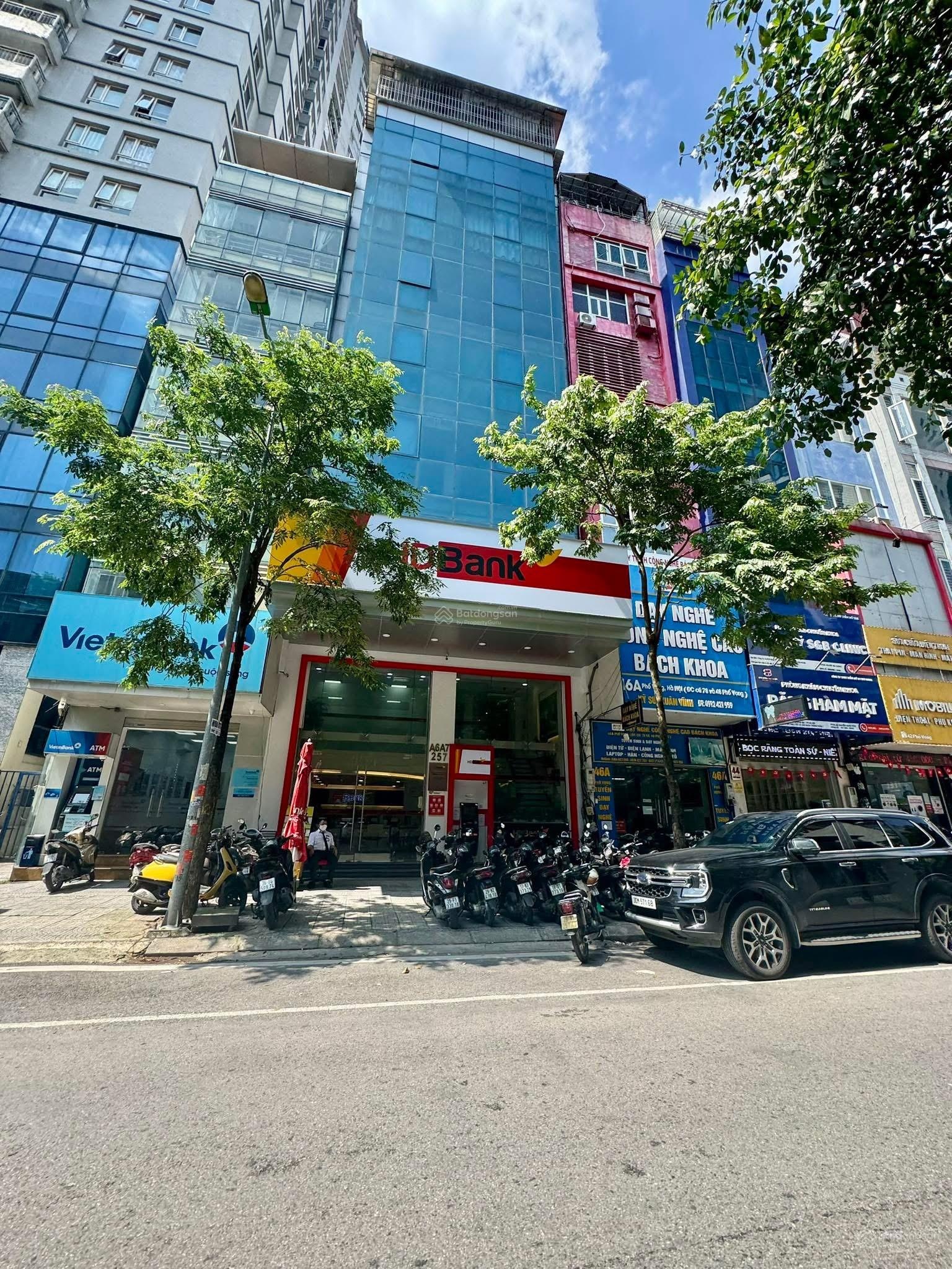 Bán toà building 9 tầng 110m2 - sát bệnh viện Bạch Mai - vỉa hè ô tô tránh - dòng tiền ổn định