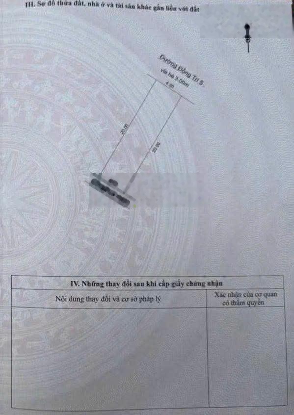 Tôi Chính Chủ Cần Bán lô đất mặt tiền đồng trí 5, hòa minh, liên chiểu