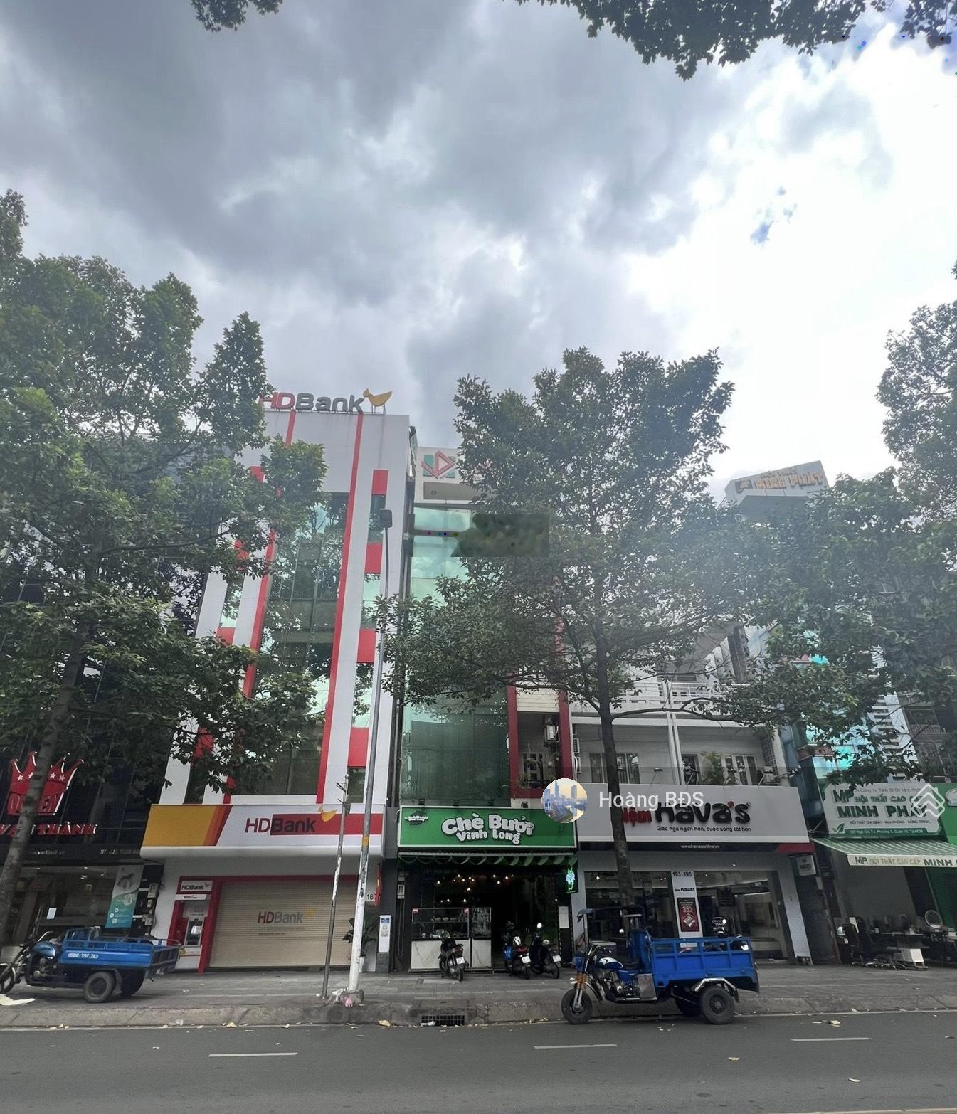 Bán nhà mặt tiền Trương Định, P 6, Q 3 - 5x19m - CTXD: Hầm + 7 tầng - HĐT: 115tr/tháng - Giá 35 tỷ