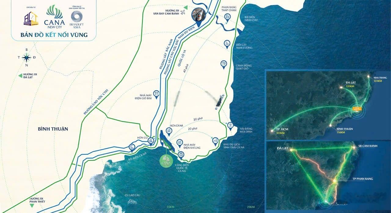 Bán DN tại Cà Ná New City, giá siêu hời 2 tỷ, diện tích 100m2 hàng hot