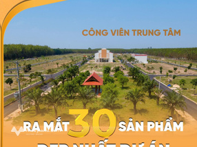 Hàng hiếm, đất nền Bàu Bàng, 95m2 full thổ cư, SHR, đường 13m, tặng IP17 khi đặt cọc trước 10/1/26