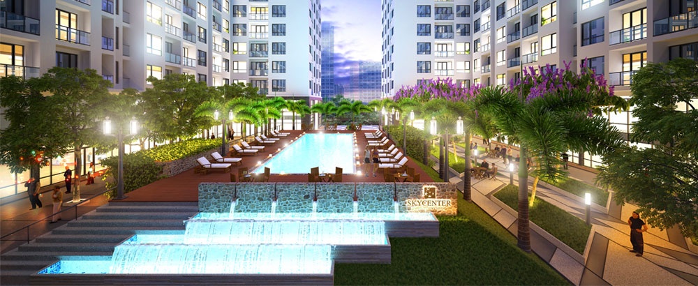 Chính chủ cần bán căn hộ Sky Center ,75m2 , 2PN , Giá 5,7 tỷ , NH cho vay 70% , LH 0938861624