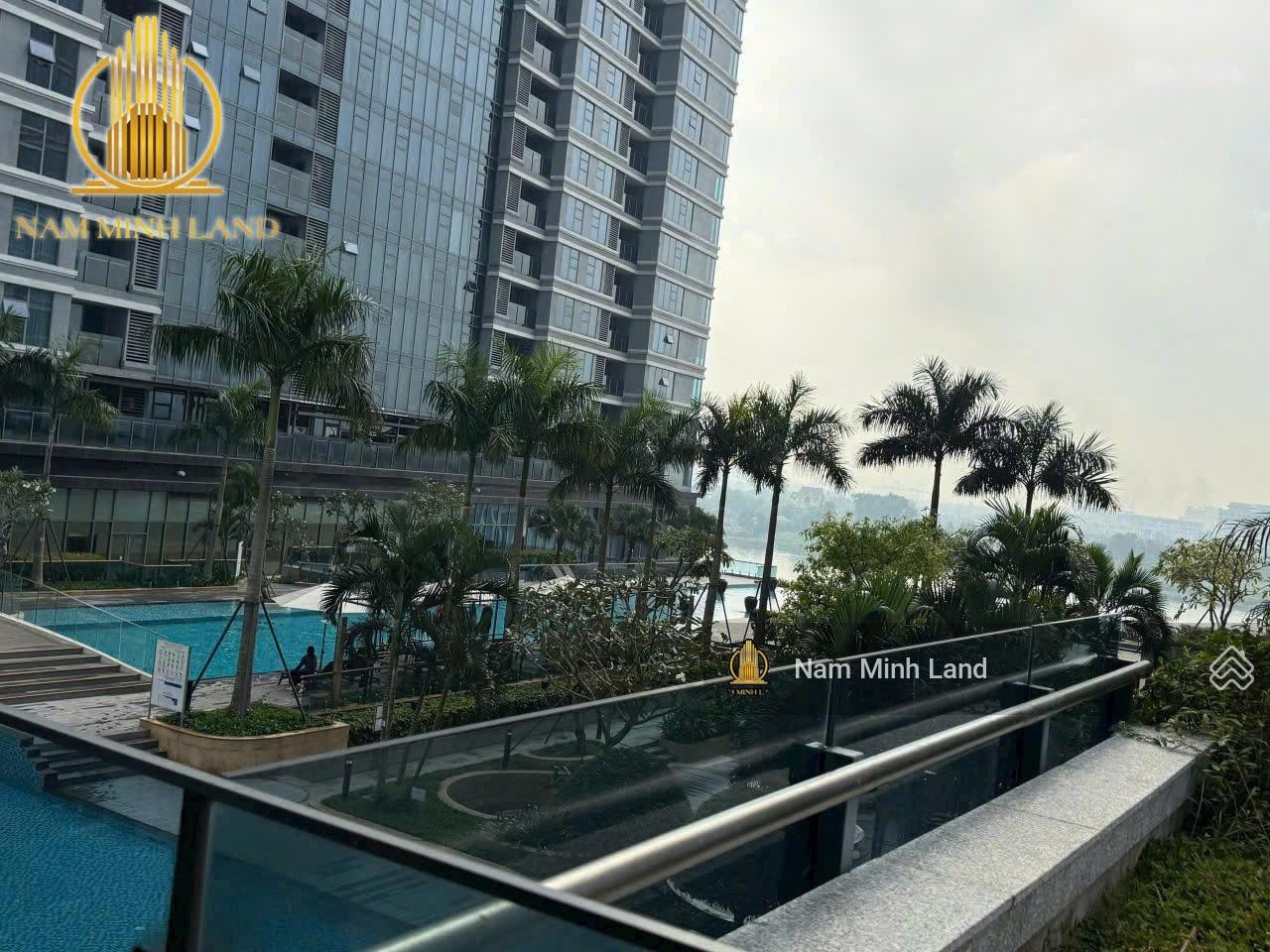 Nam Minh Land - bán căn hộ Sunwah Pearl 1 phòng ngủ 55m2 + 30m2 sân vườn. Giá 9,x tỷ, đủ nội thất