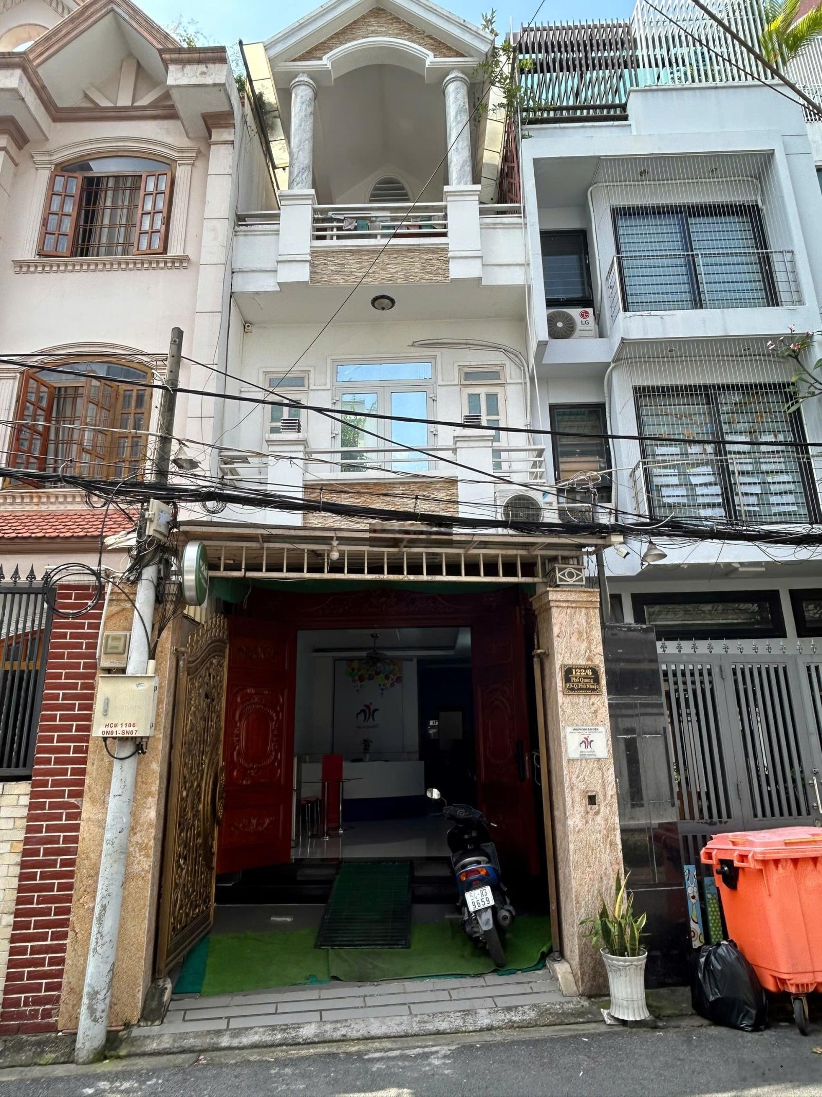 Cho thuê Nhà Khu Compound Phổ Quang Quận Phú Nhuận Gần Sân Bay