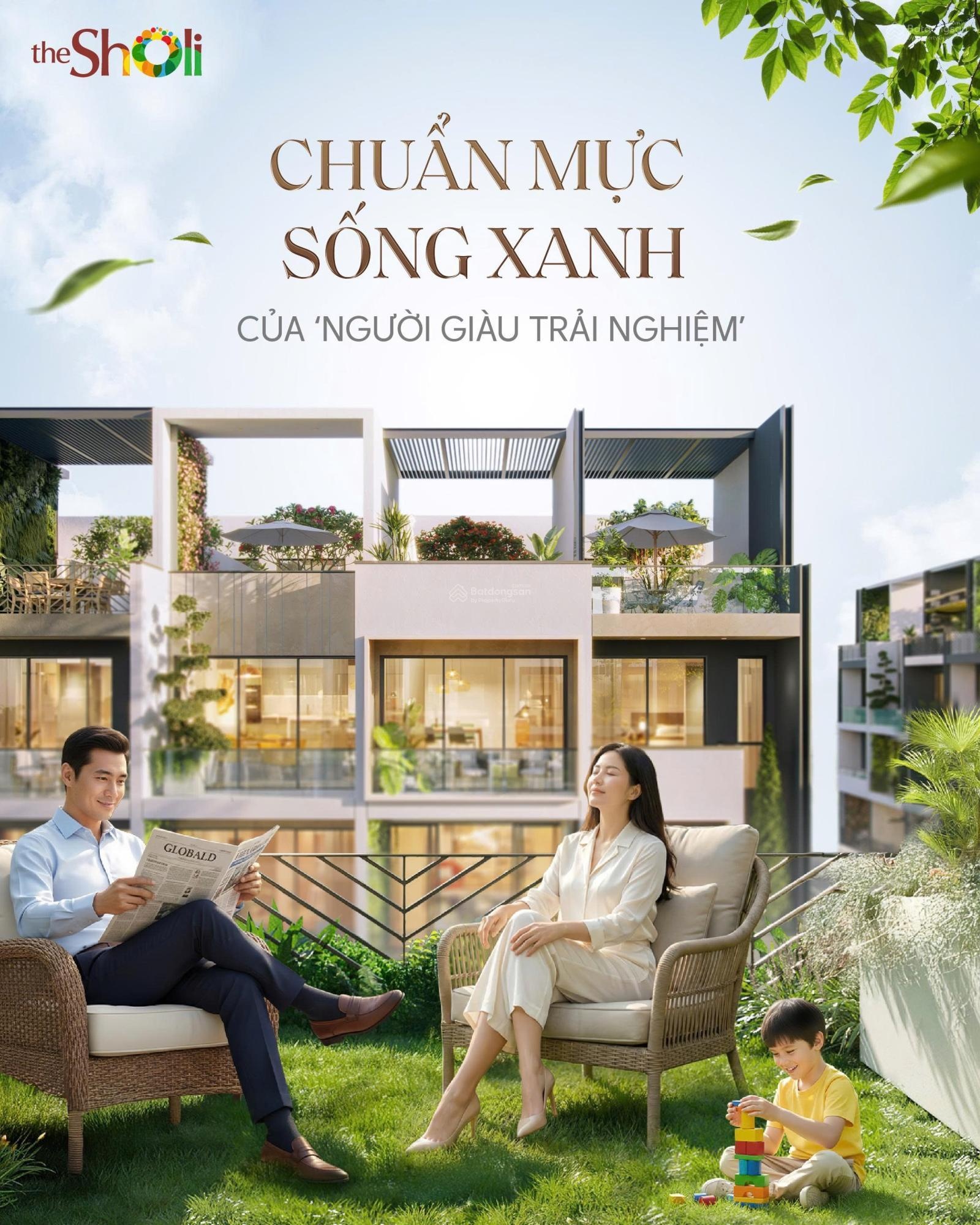 Nhà phố TMDV The Sholi cách Aeon Bình Tân 2km liền kề Q6, 6 tầng DTSD đến 442m2, nhà mới 100% SHR