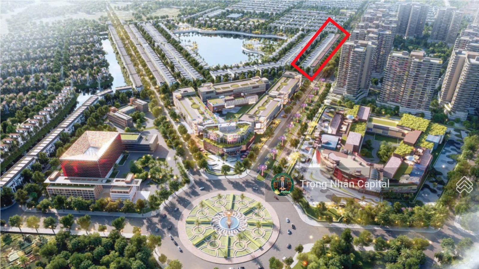 Shophouse mặt tiền 50m Vinhomes Green City Long An - Đối diện 11 block chung cư, sát Vincom