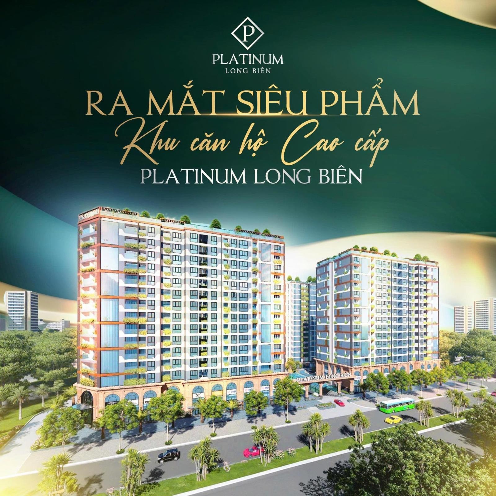 Mới ! Cập nhật bảng hàng mới nhất và tiến độ dự án Platinum Cổ Linh - Giá chỉ từ 14xtr/m2