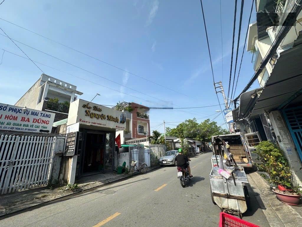 Nhà 3 tầng Mặt tiền đường HIỆP THÀNH 35, phường HT, Q12, dt 110m2 (4mx28m) Đường 8m GIÁ 8,49Tỷ