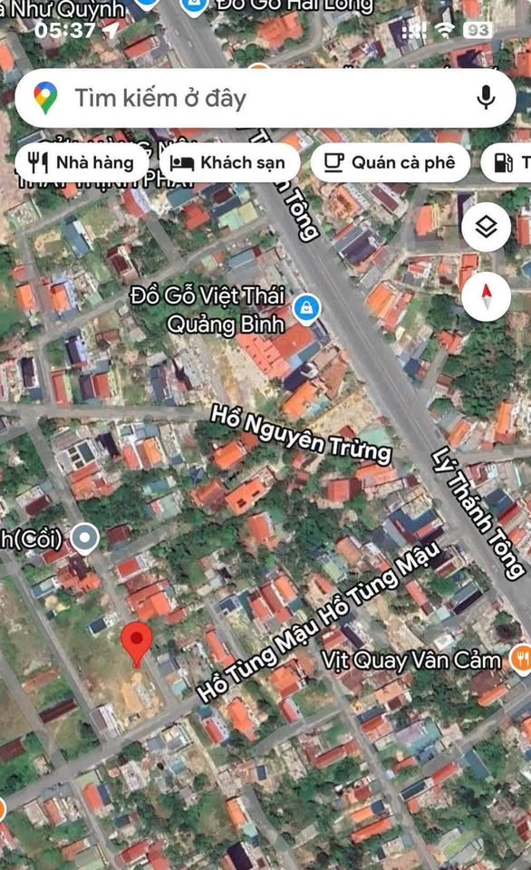 Đất Lộc Ninh 6m x 20m, nở hậu, hướng Đông Bắc, đường 2 ô tô tránh