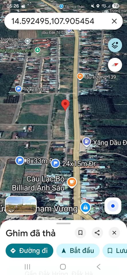 Đất thổ cư Đăk Hring, mặt tiền đường nhựa, giá tốt