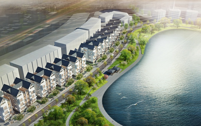 Bán chung cư CTI.2, Tháp B KĐT Vĩnh Hoàng, Q.Hoàng Mai DT: 54M2 2PN, 1VS LH 0989250033