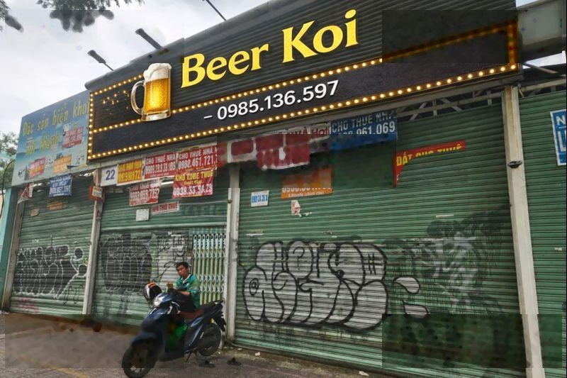 Cho thuê Biệt Thự mặt phố Trần Văn Lai khu người Hàn mặt tiền 15m