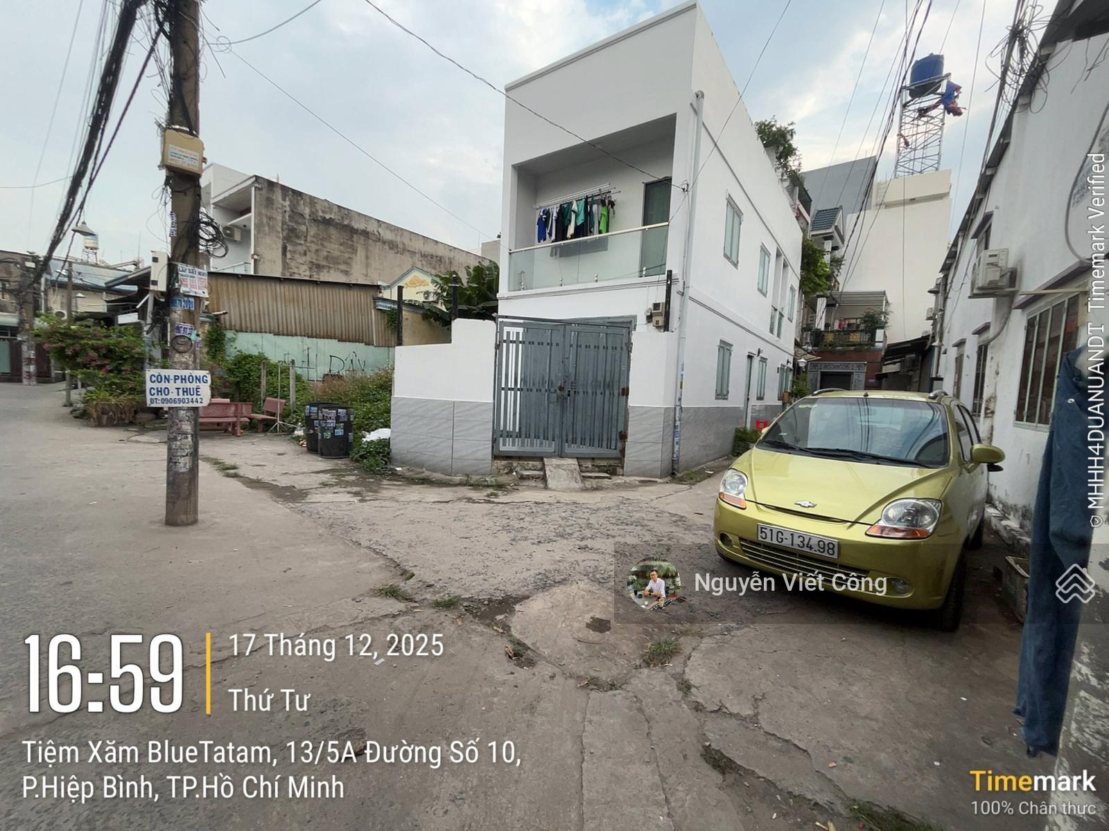 Hàng Hiếm Sót Lại! Lô Đất Hẻm Xe Hơi 65m2 cách Quốc Lộ 13 chỉ 500M - Phường Hiệp Bình, TP. HCM