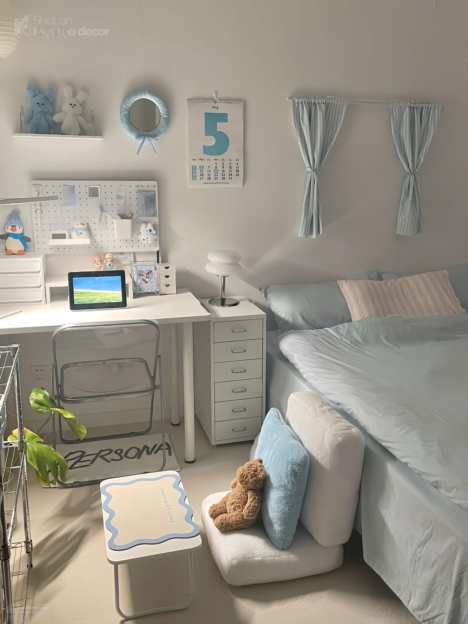 Siêu ngon! Bán tập thể nhà đẹp Quỳnh Mai - Kim Ngưu, Hai Bà Trưng, 50m2, 2 ngủ, full đồ lung linh