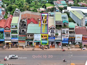 Nhà 3 tầng mặt tiền Hùng Vương, Di Linh, kinh doanh đỉnh, giá mềm