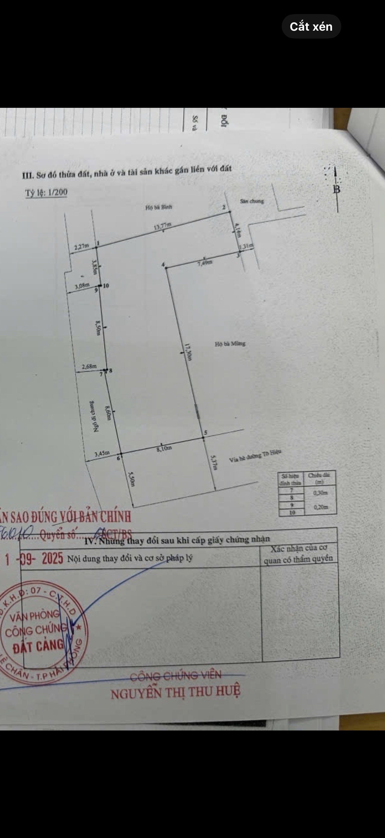 Bán nhà 7 tầng mặt đường Tô Hiệu Hải Phòng, ngang 8m, giá 54 tỷ