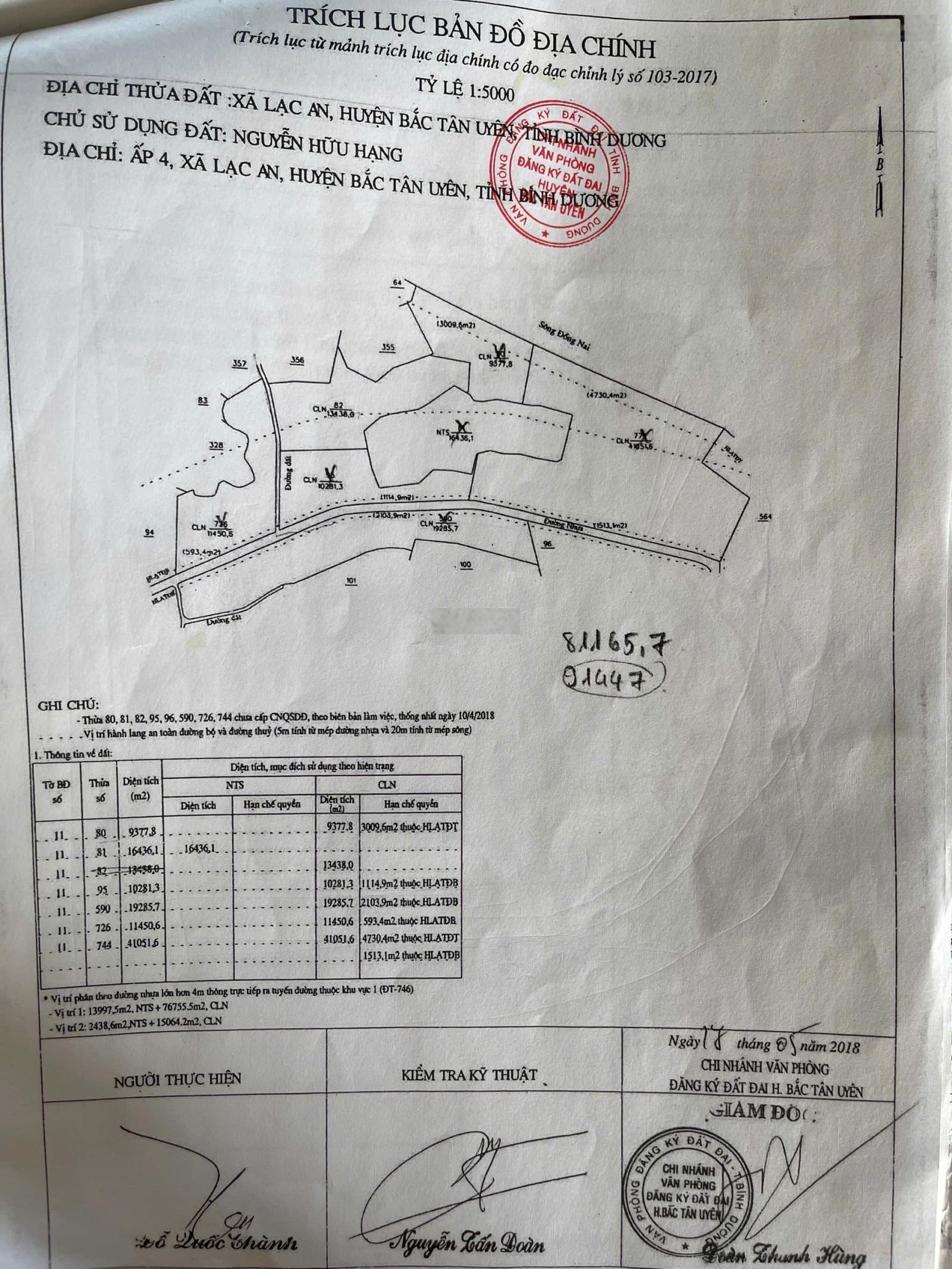 Bán gấp đất tại Lạc An, Bắc Tân Uyên, Bình Dương, 19 tỷ, 10000 m2