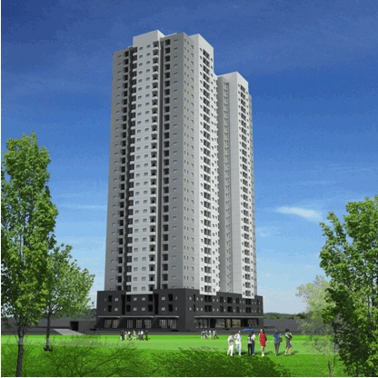 Bán CC VP5 Linh Đàm, 4,96 tỷ, 60m2, 2 Ngủ, 2 Wc, Giá tốt nhất khu vực - View hồ đẹp.