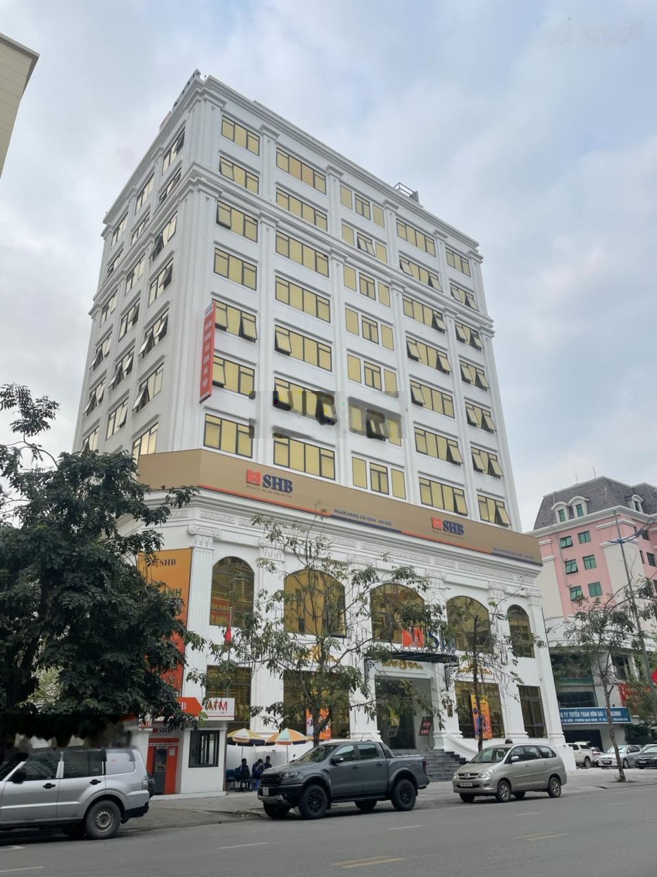 Cho thuê tòa nhà văn phòng SHB Hạ Long - vị trí đắc địa trung tâm sầm uất nhất TP Hạ Long