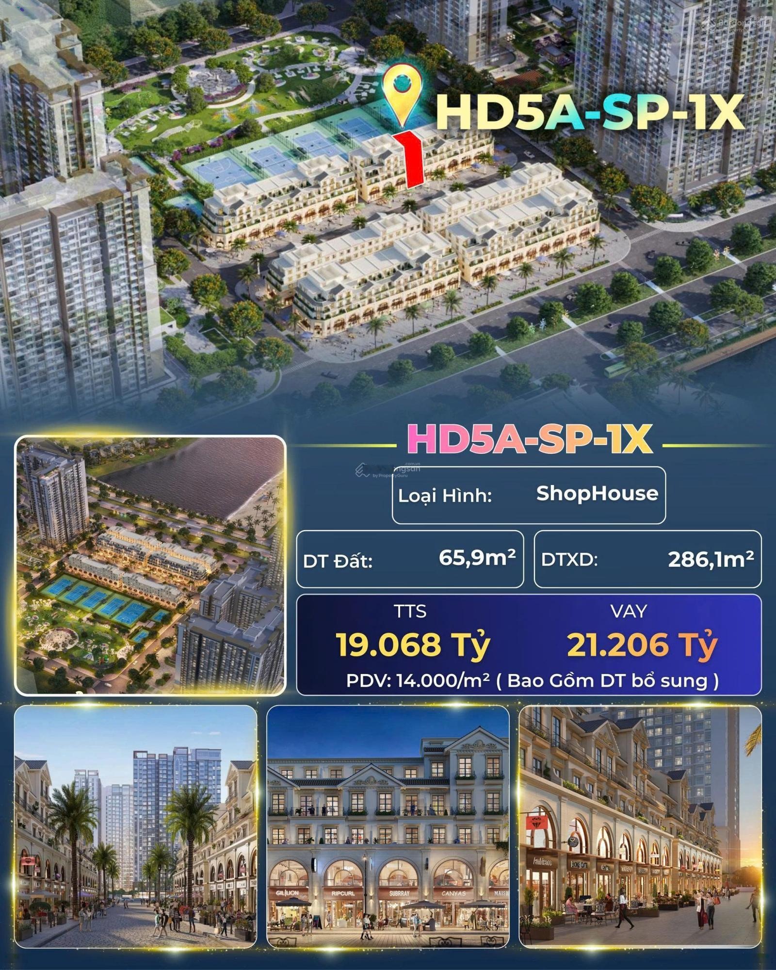 Bán căn shop TMDV tại Vinhomes Ocean Park 1 - Khai được ngay dòng tiền lên tới 80 triệu tháng