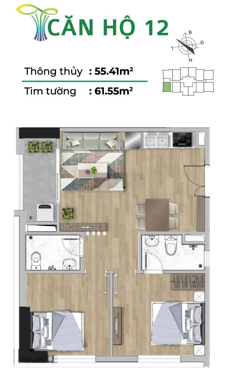 Hot!! 05 căn Độc Quyền Tecco Elite City TN| 500tr vào HĐ| Hỗ trợ 0% LS 18 tháng| Ký trực tiếp CĐT.