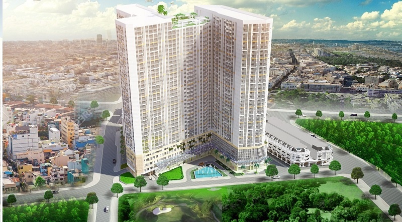 Bán CC 2PN ở The Pegasuite 2, 4,05 tỷ, full nội thất siêu đẹp, Q8, 62m2
