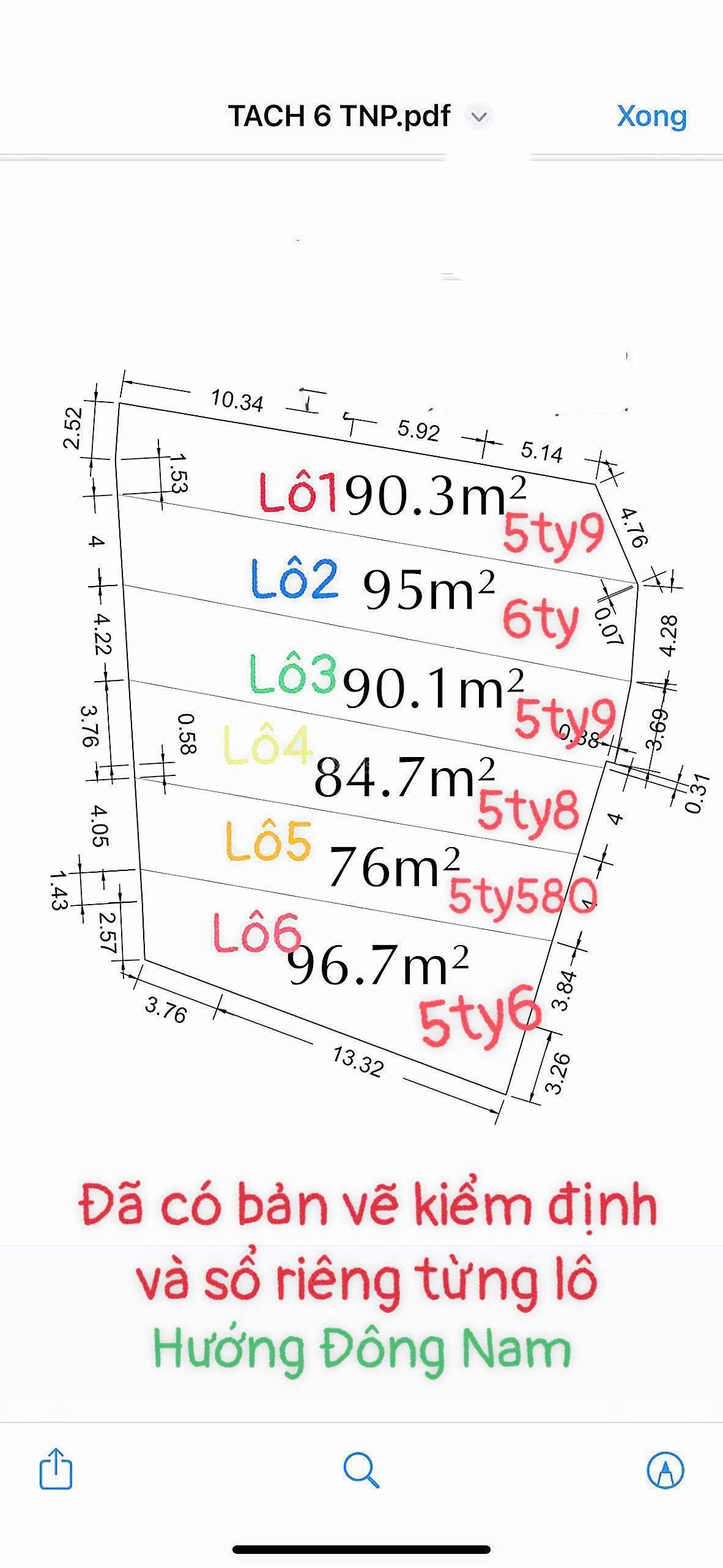 Bán đất hẻm 23 đường Lã Xuân Oai, Quận 9, 76m SHR