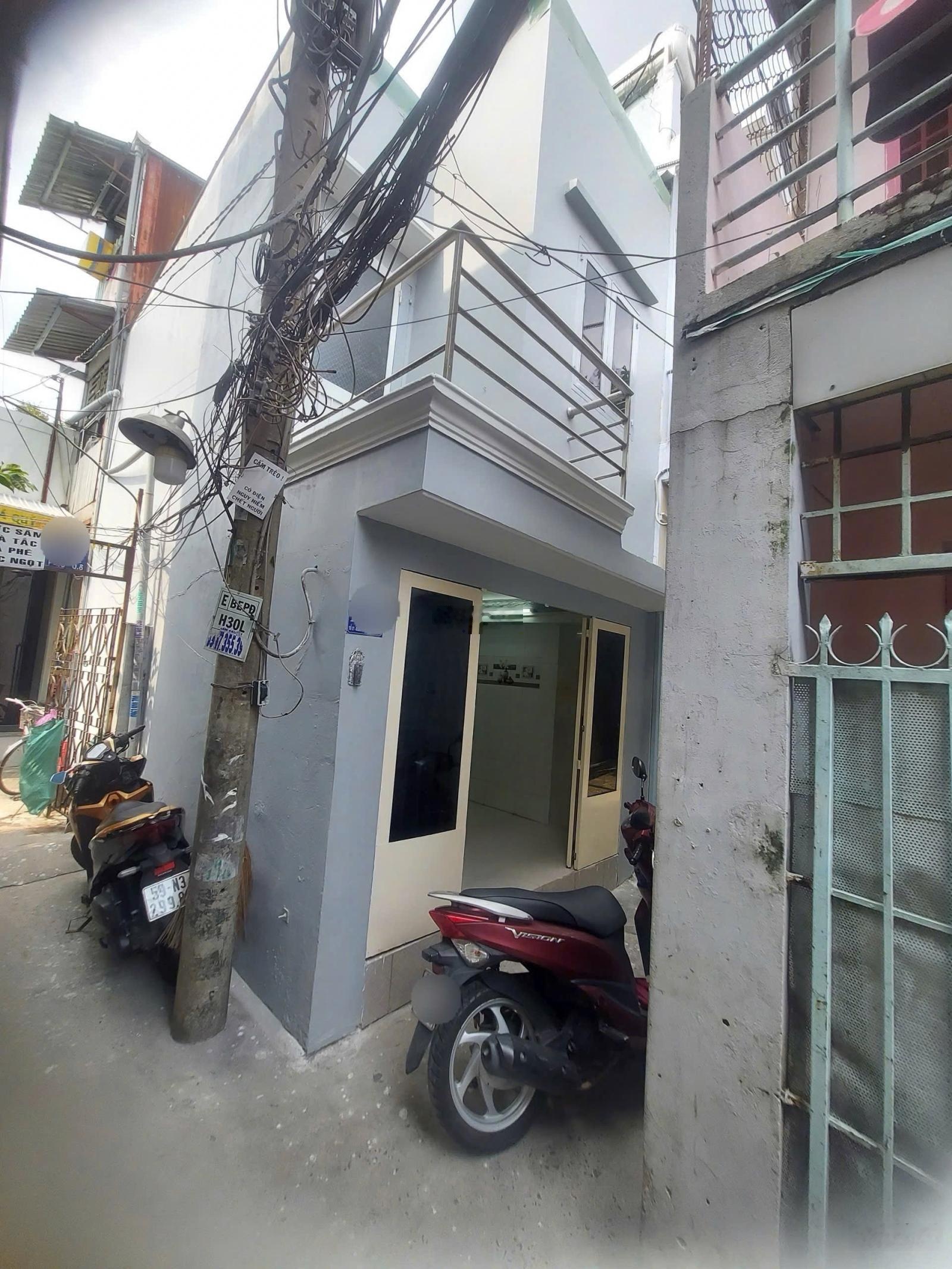 Nhà 2 tầng cách mặt tiền 20m - sổ hồng riêng- không lộ giới- giá 2 ty 060