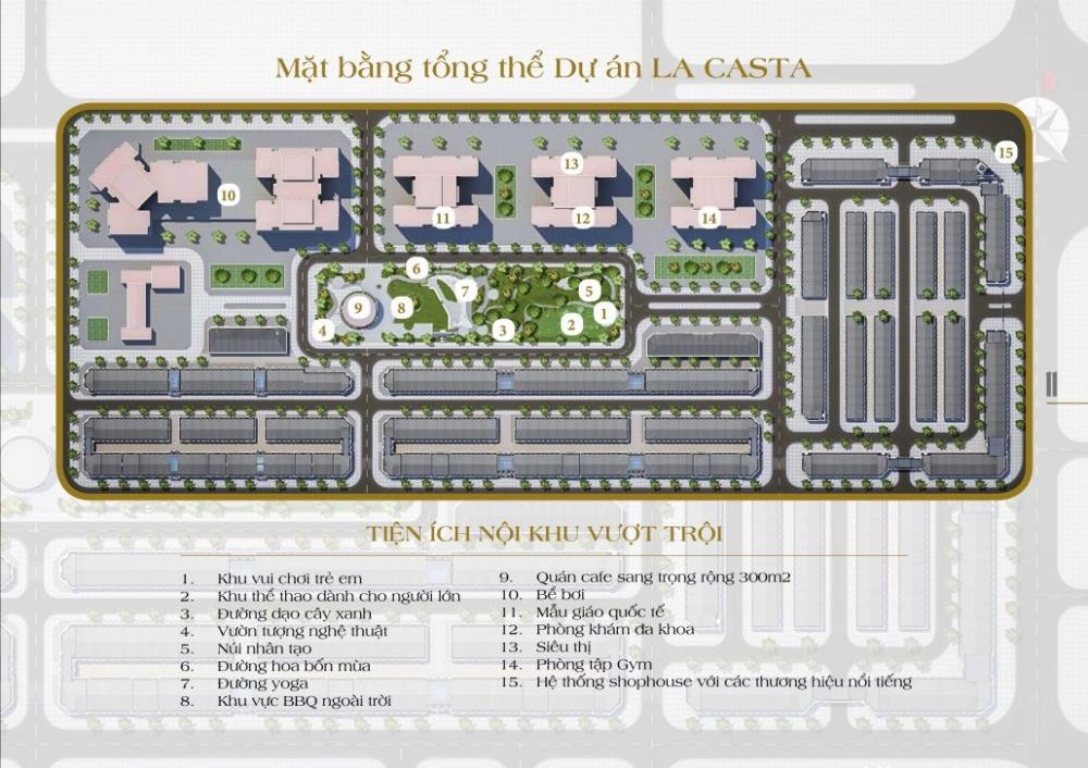 Bán căn hộ La Casta Văn Phú, giá tốt 7,7 tỷ, 85m2, Phú La, Hà Đông, Hà Nội