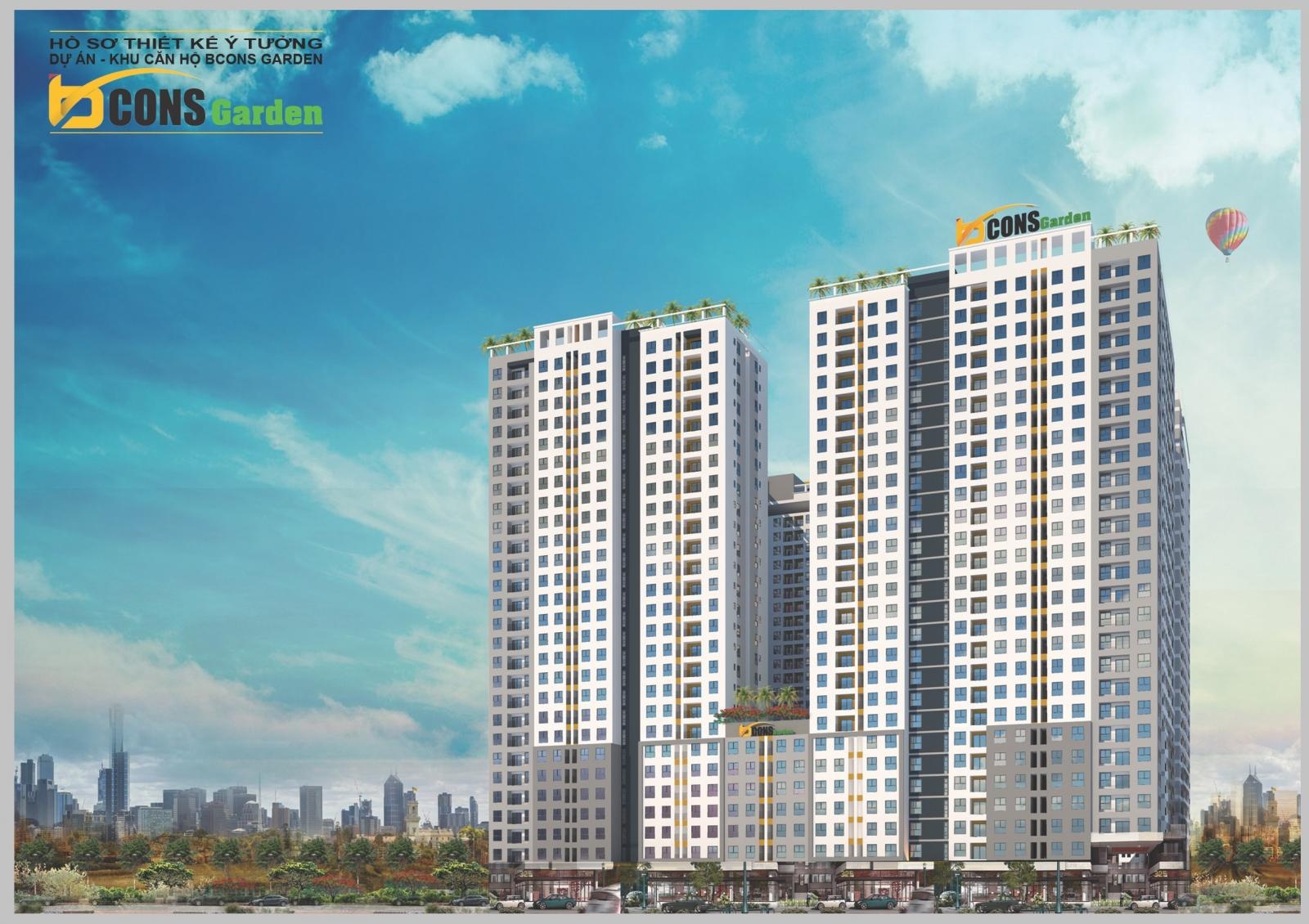 Ngộp Bank Bán Gấp Bcons Garden, 1,73 tỷ, 43m2-2PN/1WC-Ngay trung tâm hành chính Dĩ An 0357709469