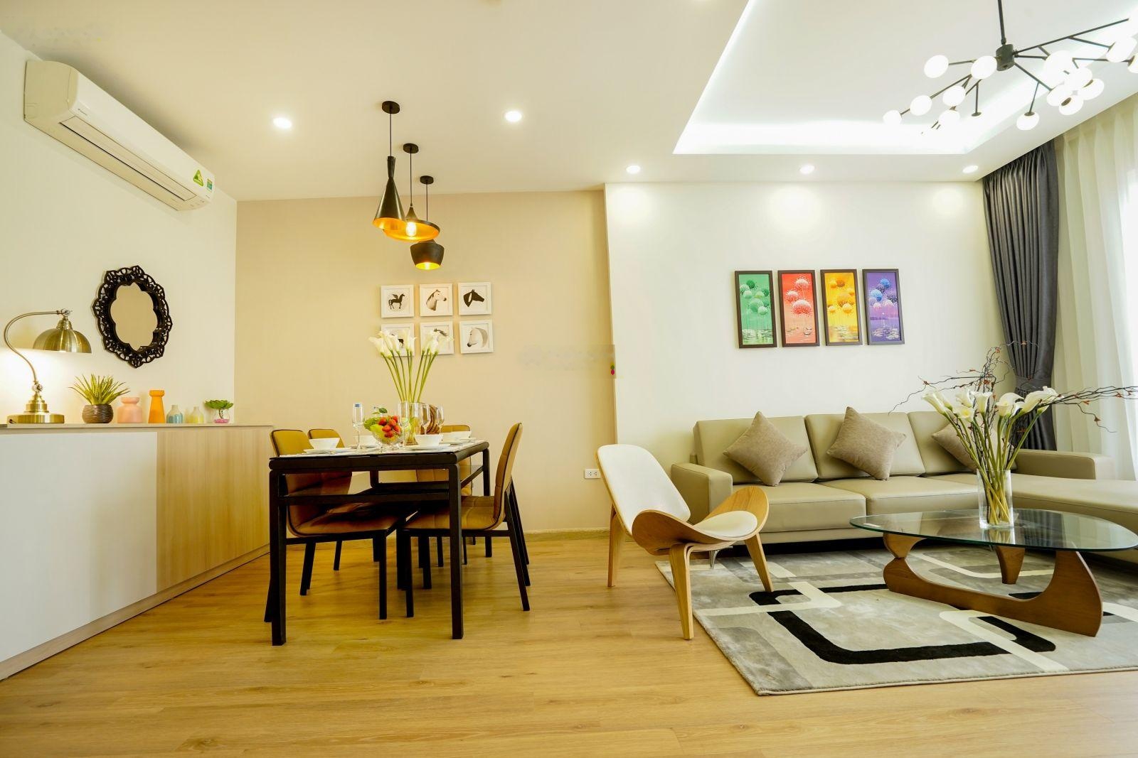 Quỹ căn hộ cho thuê chung cư Mandarin Tân Mai, 2 phòng ngủ đủ đồ giá 12 tr/th