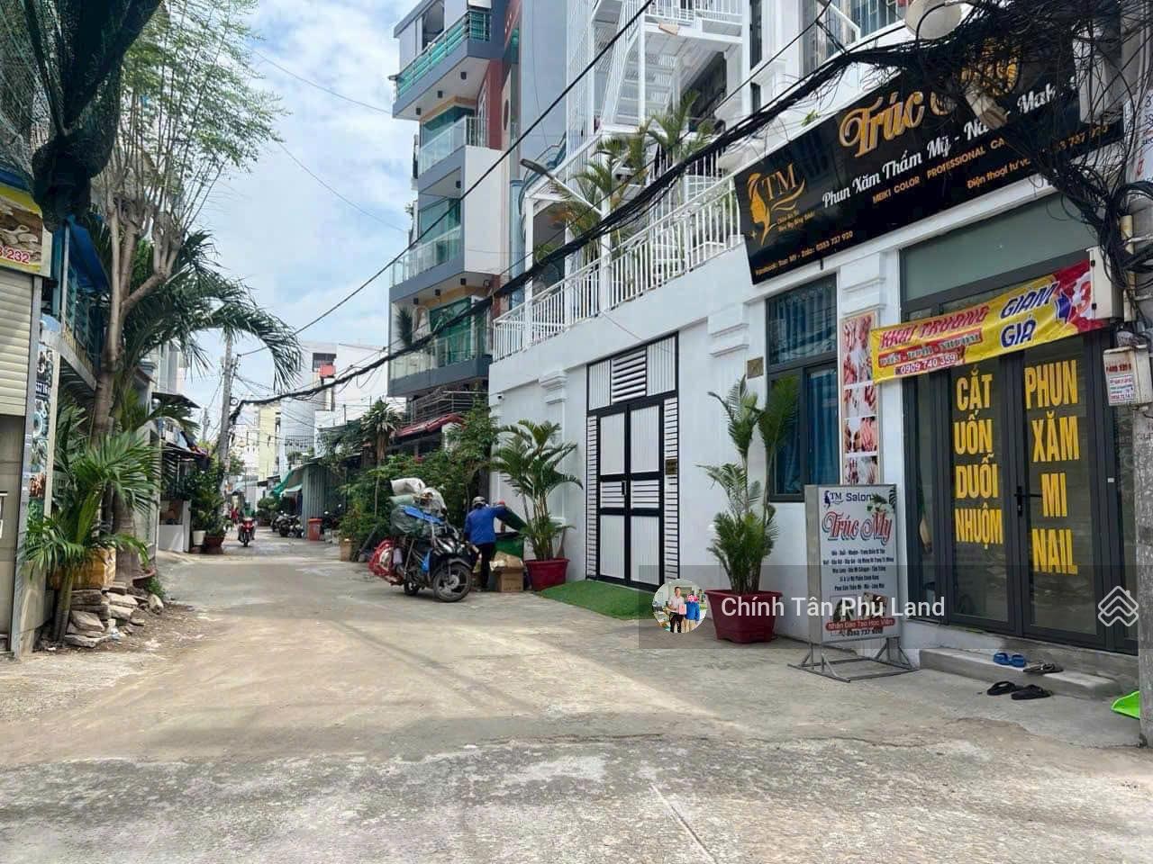 Bán nhà 1 sẹc Hương Lộ 3 - giáp Aeon Tân Phú - ngang 6,2m x 19m cực hiếm, hẻm xe hơi 6m