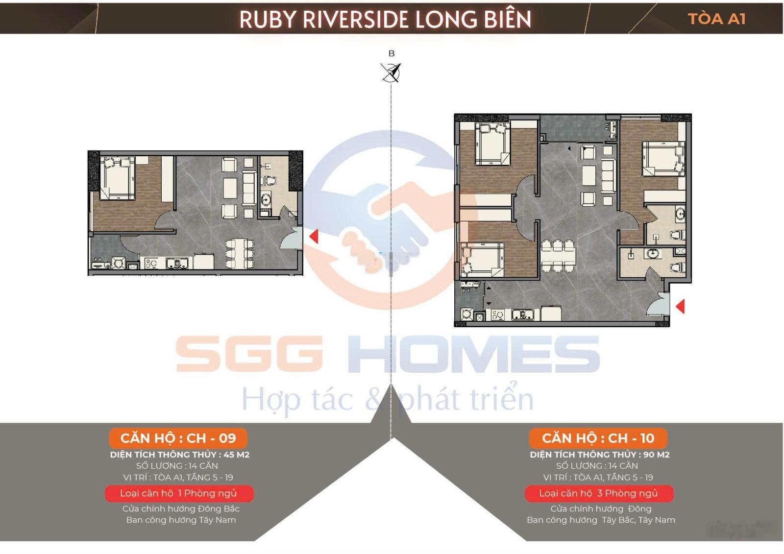 Bán Căn hộ chung cư Ruby Riverside, 100 triệu, 89.5m2, hàng hiếm tại Phúc Đồng, Long Biên, Hà Nội