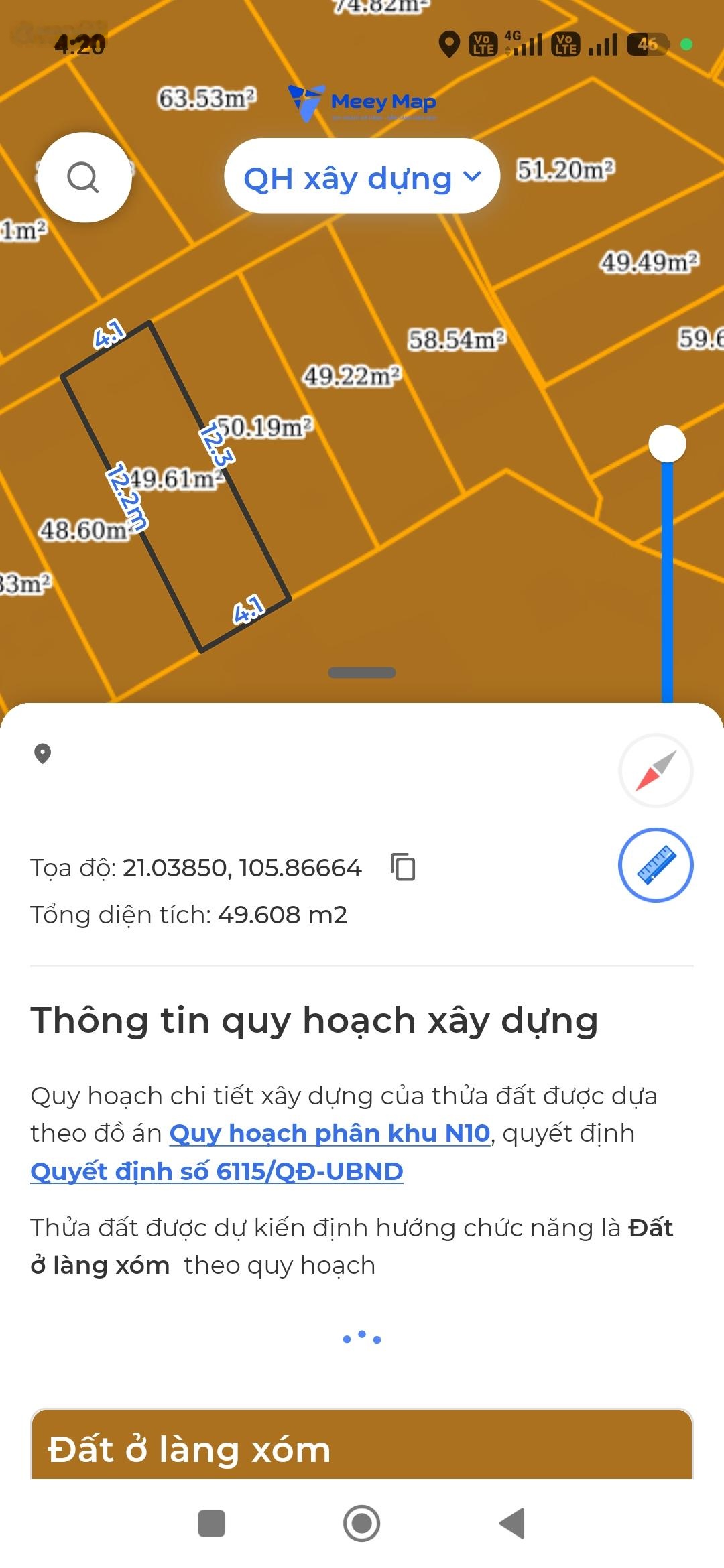Bồ Đề - Phú Viên, ngay cầu Chương Dương. Nhà C4 50m MT 4m 20m ra phố chỉ 5tỷ6