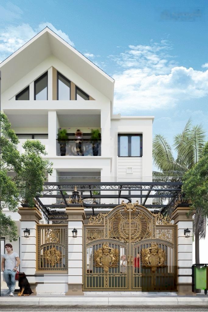 Bán nhà khu D, Kđt Geleximco Lê Trọng Tấn 120m2, 4 tầng 6 phòng ngủ mặt tiền 20m, giá 25 tỷ