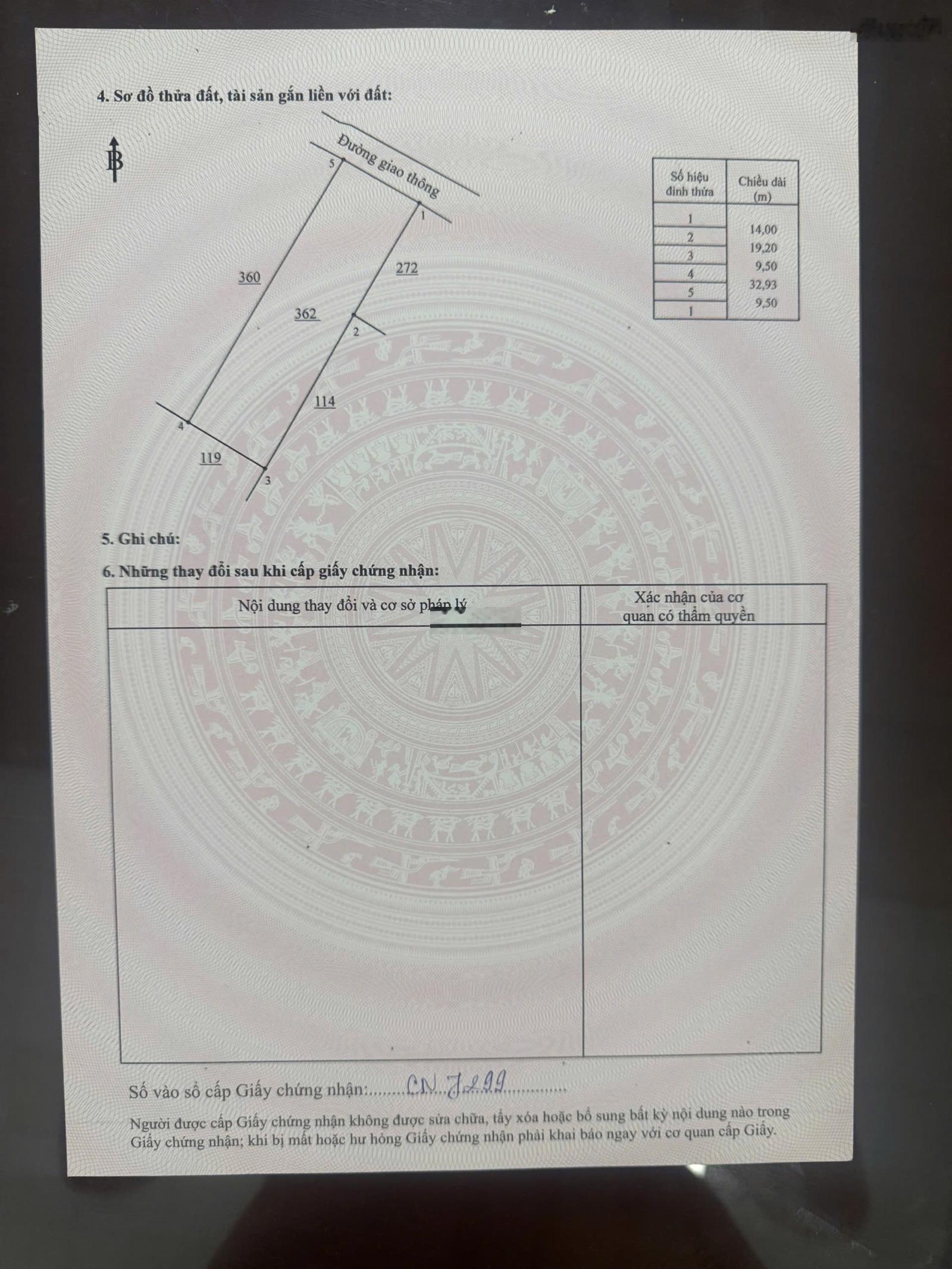 Chủ gửi bán 315m2 thổ cư + sổ riêng vị trí an toàn, dễ thanh khoản