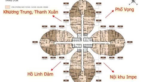 Quỹ căn ngoại giao, chiết khấu cao The Queen Palace 360 Giải Phóng Imperial Plaza - Thanh Xuân