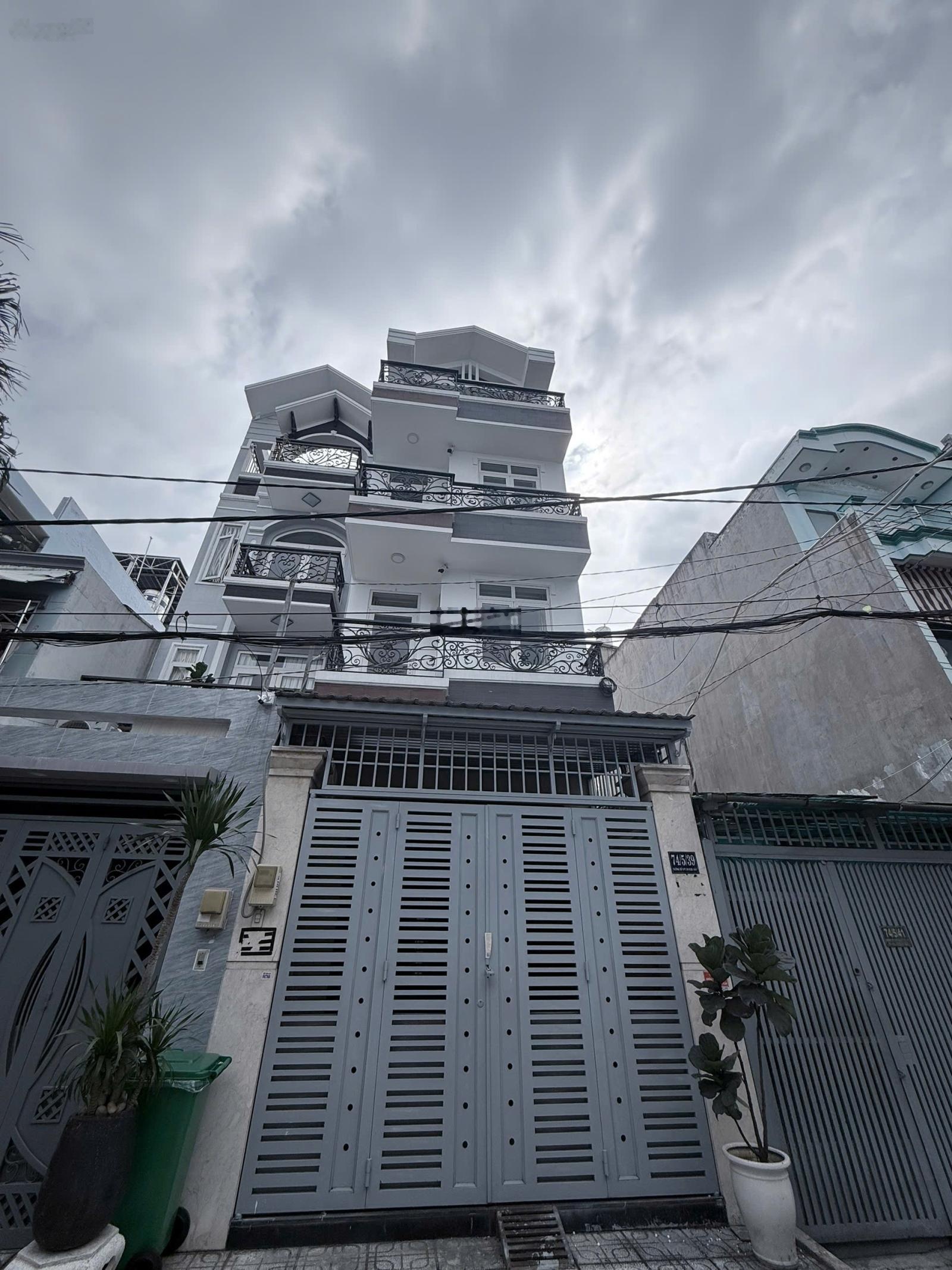 Bán Nhà Hẻm 8m Có Lề - (DT:4x20m) - Trệt 3 Lầu - Ngay Lê Đức Thọ