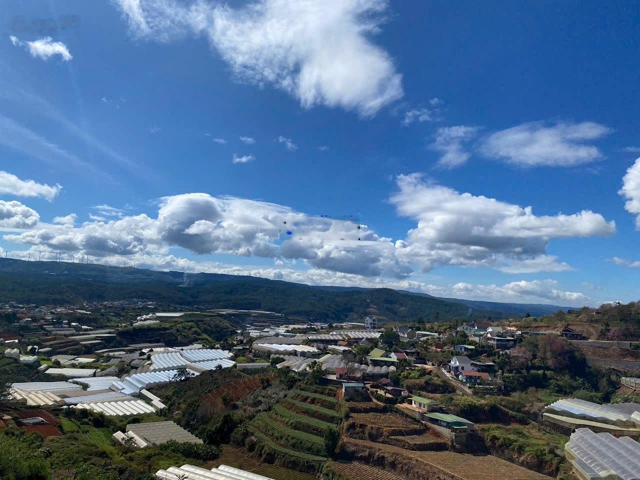 1423m2 có sẵn 404m2 thổ cư, view săn mây, cách Ql 100m, tại xã Xuân Thọ, Đà Lạt. Giá 12 tr/m2