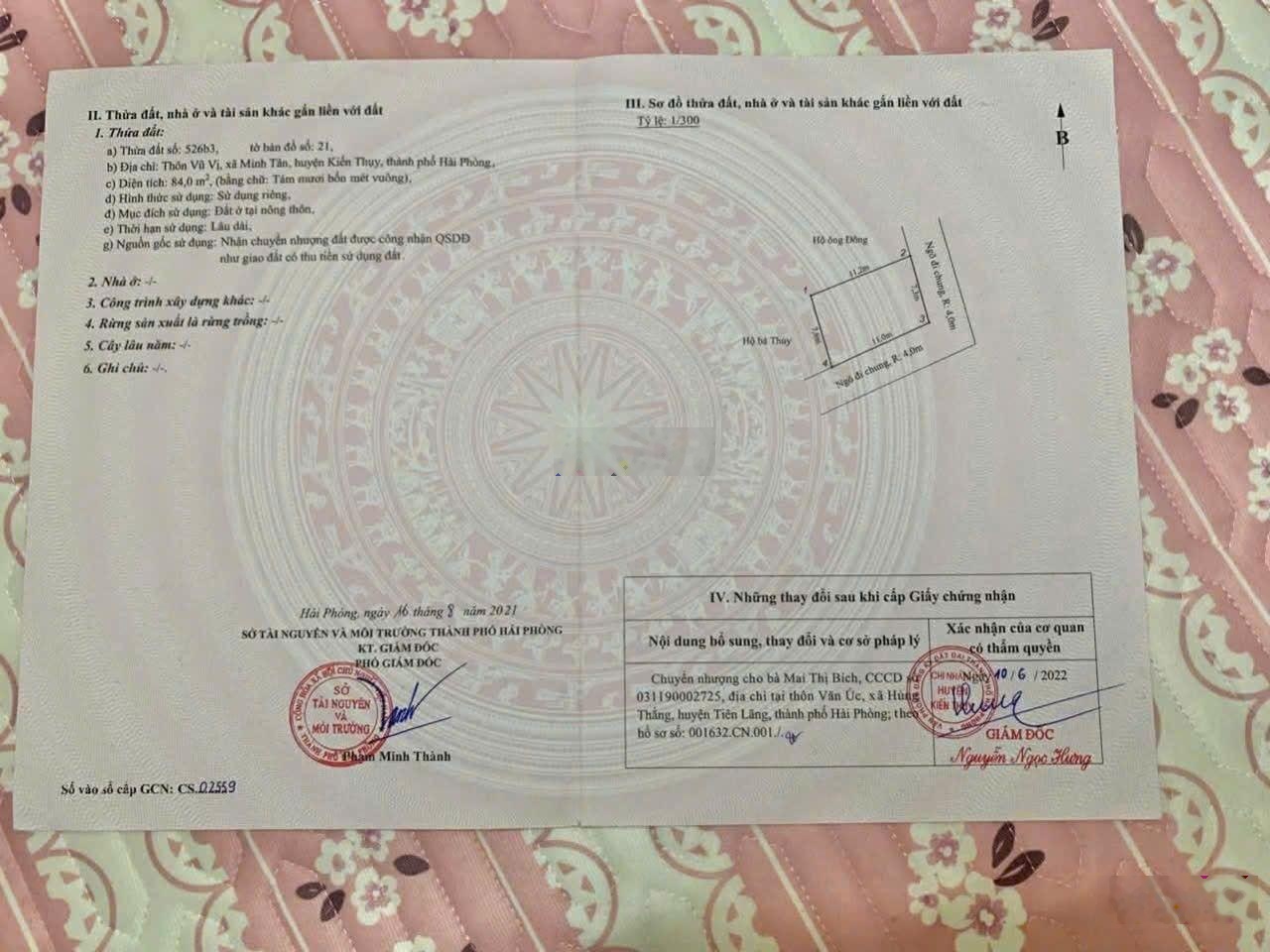 Cực phẩm lô góc 2 mặt tiền đón sóng nhà ga nam hải phòng