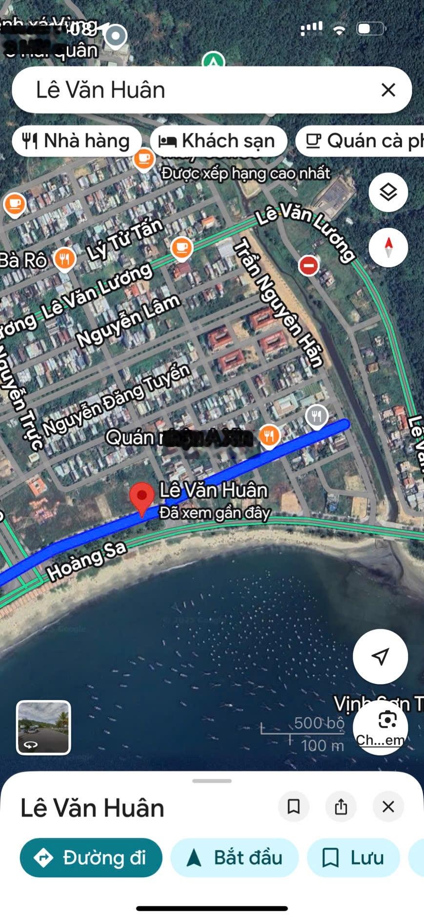 Bán cặp đất đường Lê Văn Huân, DT 180m2, sát biển, giá 20 tỷ TL