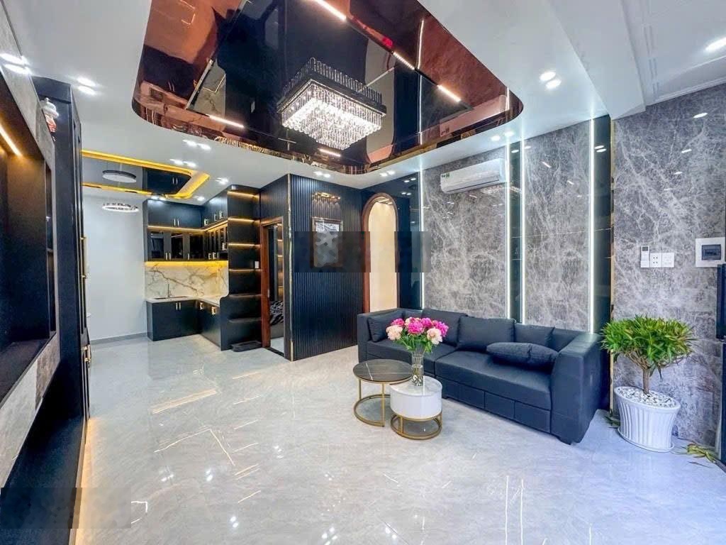 Nhà 2 tầng mới đẹp full nội thất vào ở ngay. Lô nhì cách MT Huỳnh Tấn Phát 10m. 6,5m x 8m CN 48m2