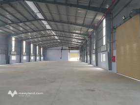 Cho thuê nhà xưởng 2200m2 trong khuôn viên lớn, mặt tiền Quốc Lộ 62, Tân Tây, Thạnh Hóa, Long An