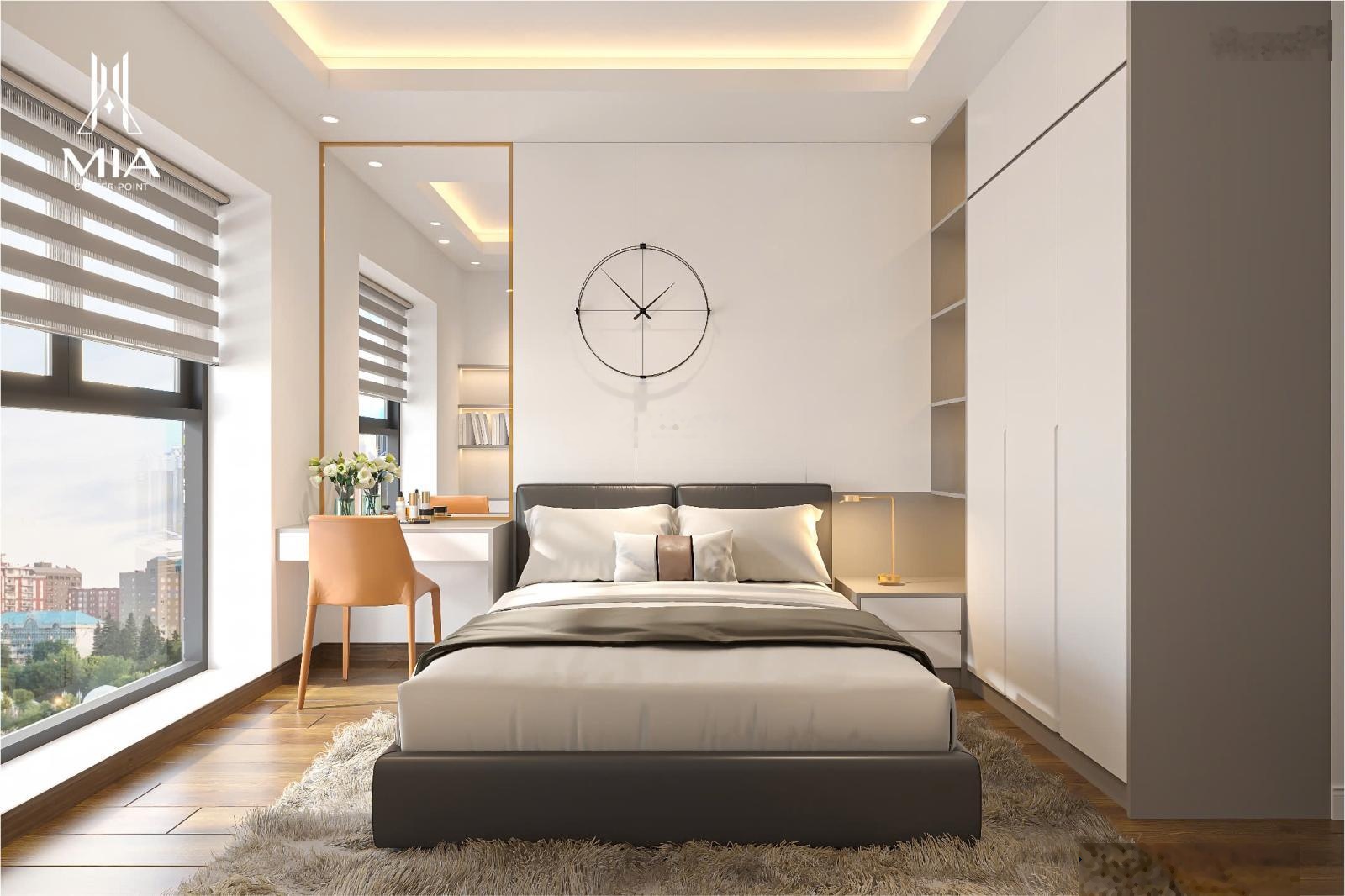 Căn góc 2PN tầng 5 giá 2.927 tỷ view thoáng gần ngay đại học Bách Khoa - Mia Center Point