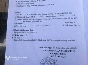 Hàng hiếm tại bán Nhà biệt thự 559m2, 25 tỷ, KDC HOÀN MỸ, CỒN KHƯƠNG, Cái Khế, Ninh Kiều, Cần Thơ