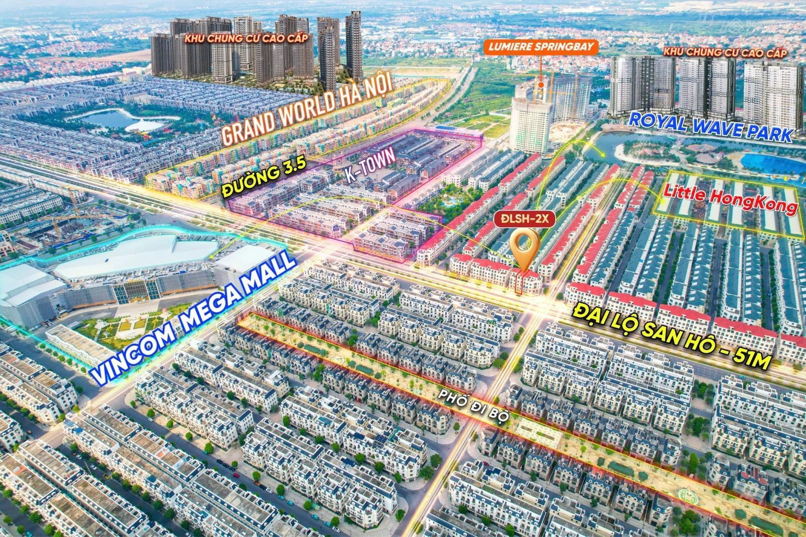 Đlsh-21 shophouse hai mặt tiền - tâm điểm vàng trên đại lộ san hô 51m vinhomes ocean park 2