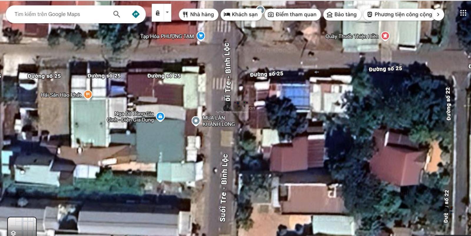 Bán lô đất ngay chợ Suối Tre mặt tiền đường Bình Lộc Tín Nghĩa