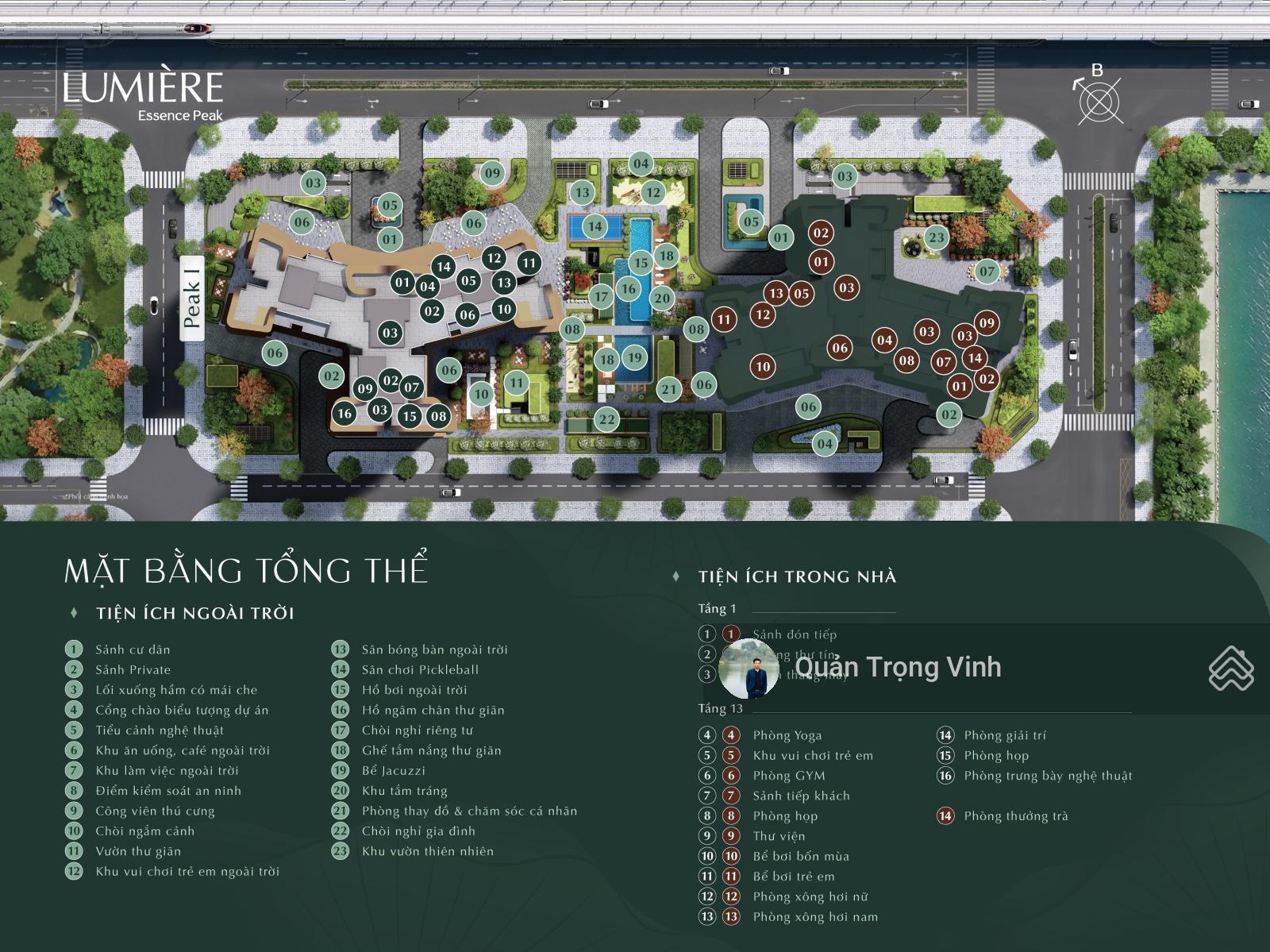 Mua ngay! Ra mắt 2 tòa Lumiere Essence Peak cạnh hồ thiên nga và công viên - CK 18%