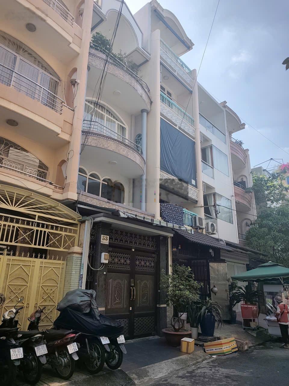 Mặt tiền đường số 14 bình phú 1 q6 ngay st metro 4 tầng 12pn 12wc 80m2 (4x20m) thu nhập 35 triệu t