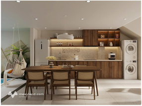 Bán homestay cách biển mân thái 350m - có bể bơi, dòng tiền ổn định - 2 tầng 3pn, giá 11,9ty